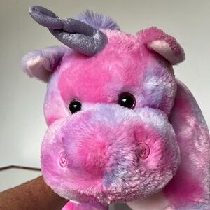 Pillow Chum Pink and Lavender Unicorn Pillow/Toy 30" x 24" x 7"